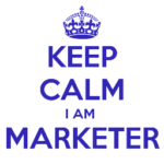 I am a marketer
